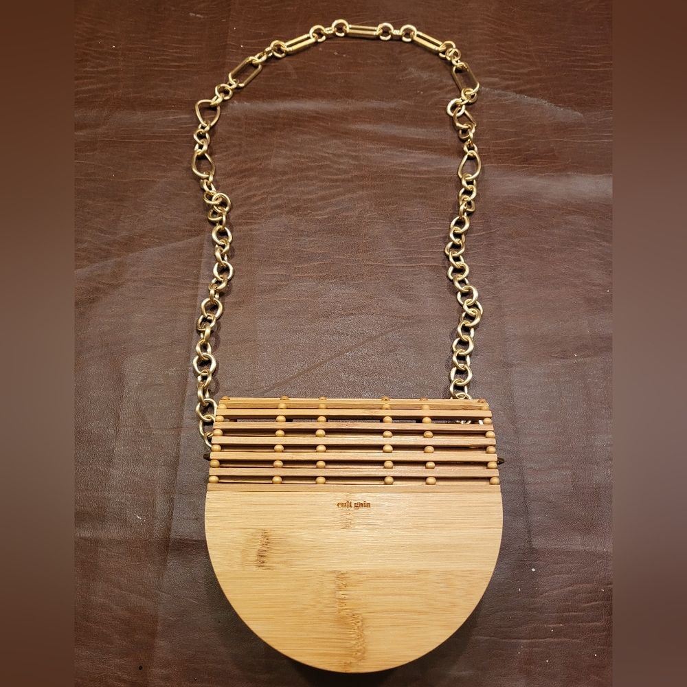 Cult Gaia bamboo bag